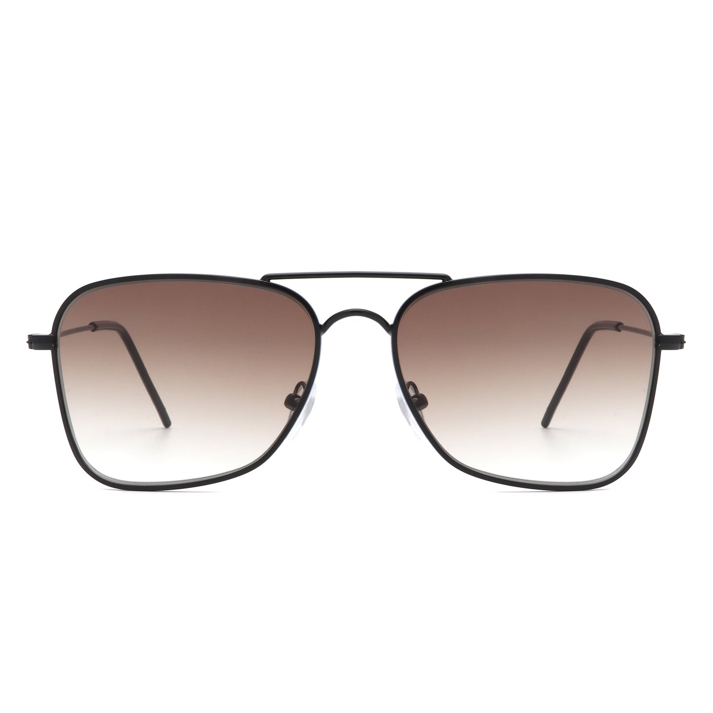 Whirl - Geometric Square Brow-Bar Fashion Sunglasses-3