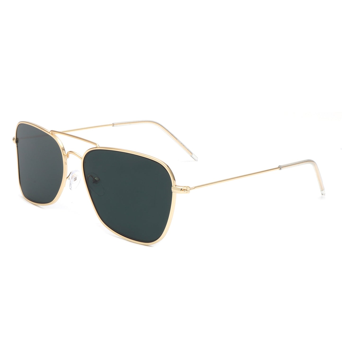 Whirl - Geometric Square Brow-Bar Fashion Sunglasses-6