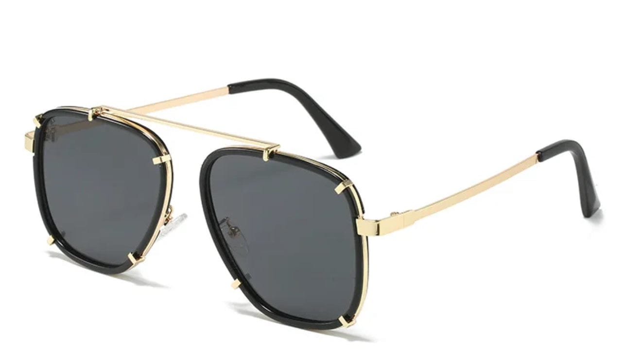 No Nonsense Statement Sunglasses, Durable Resin & Metal Unisex Design - Lightweight-1
