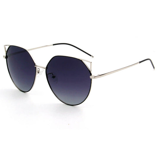 PROVENCE | Women Polarized Round Cat Eye Sunglasses-1